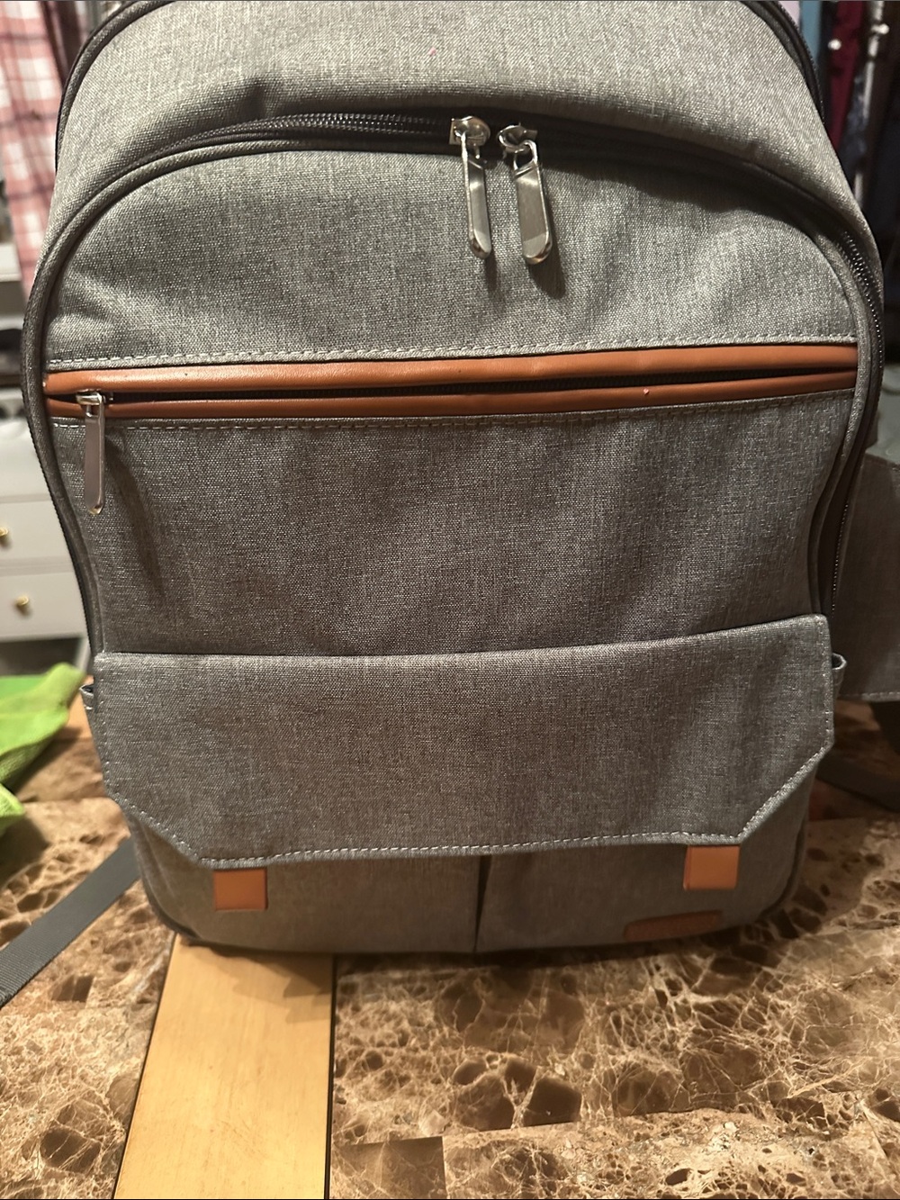 Complete Picnic Table backpack comes with everything you need.